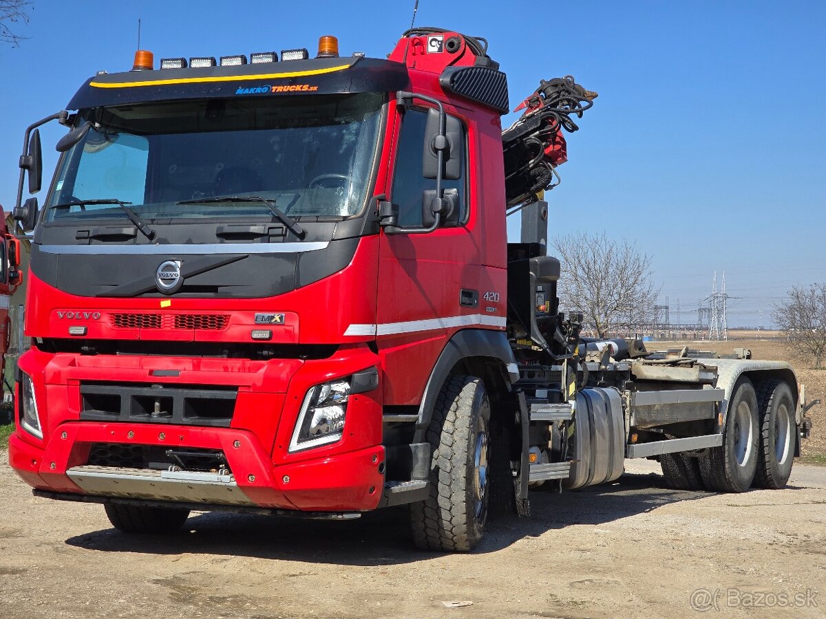 VOLVO FMX 420 6X4 / HIAB 144 B-3HIDUO / NOSIC KONTAJNEROV