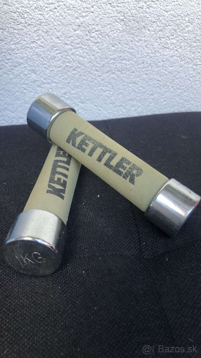 Činka chróm Kettler 2 x 1 kg
