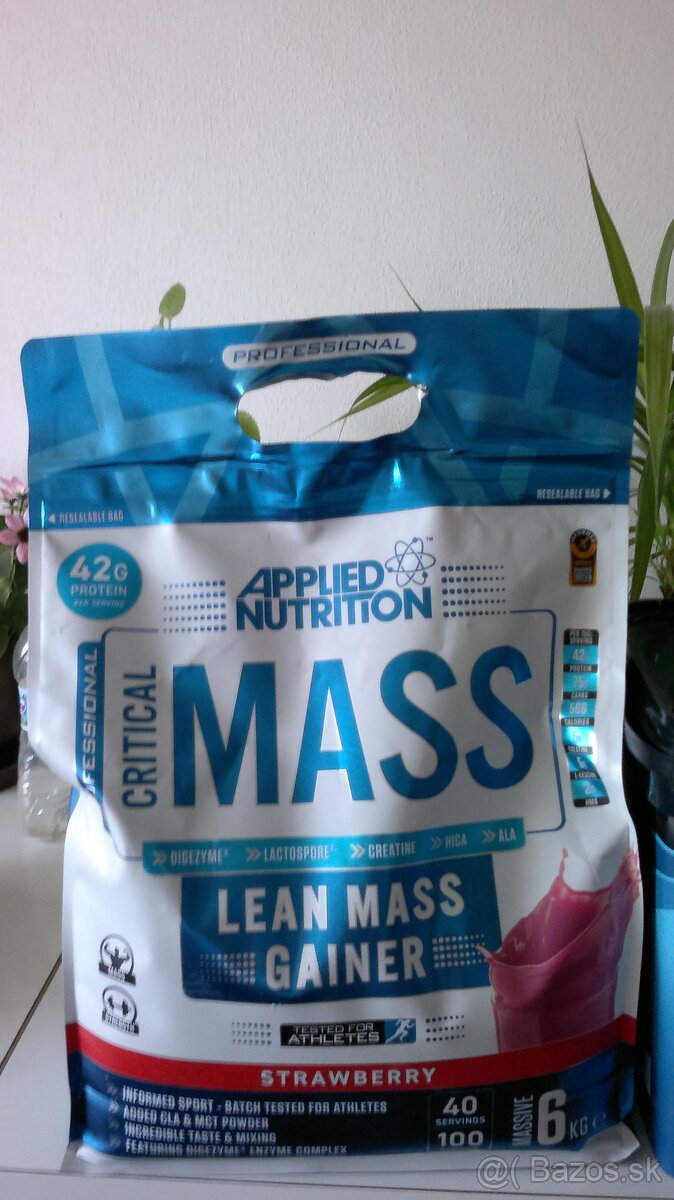 Gainer Critical Mass 28% 6 kg - za 1/2 ceny