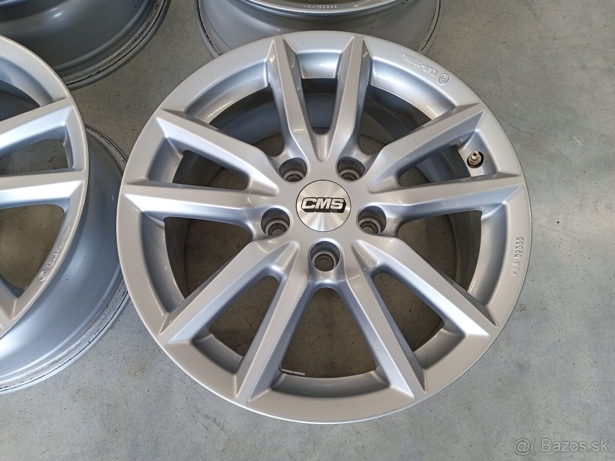 ALU 5x112 R16 7J ET35 CMS OCELOVA METALIZA