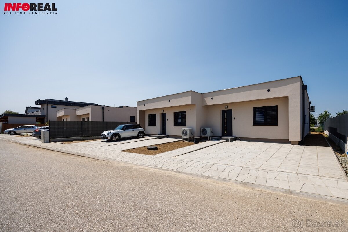 NOVOSTAVBA 4 izb. dom Rybárska ul., pozemok 409 m2