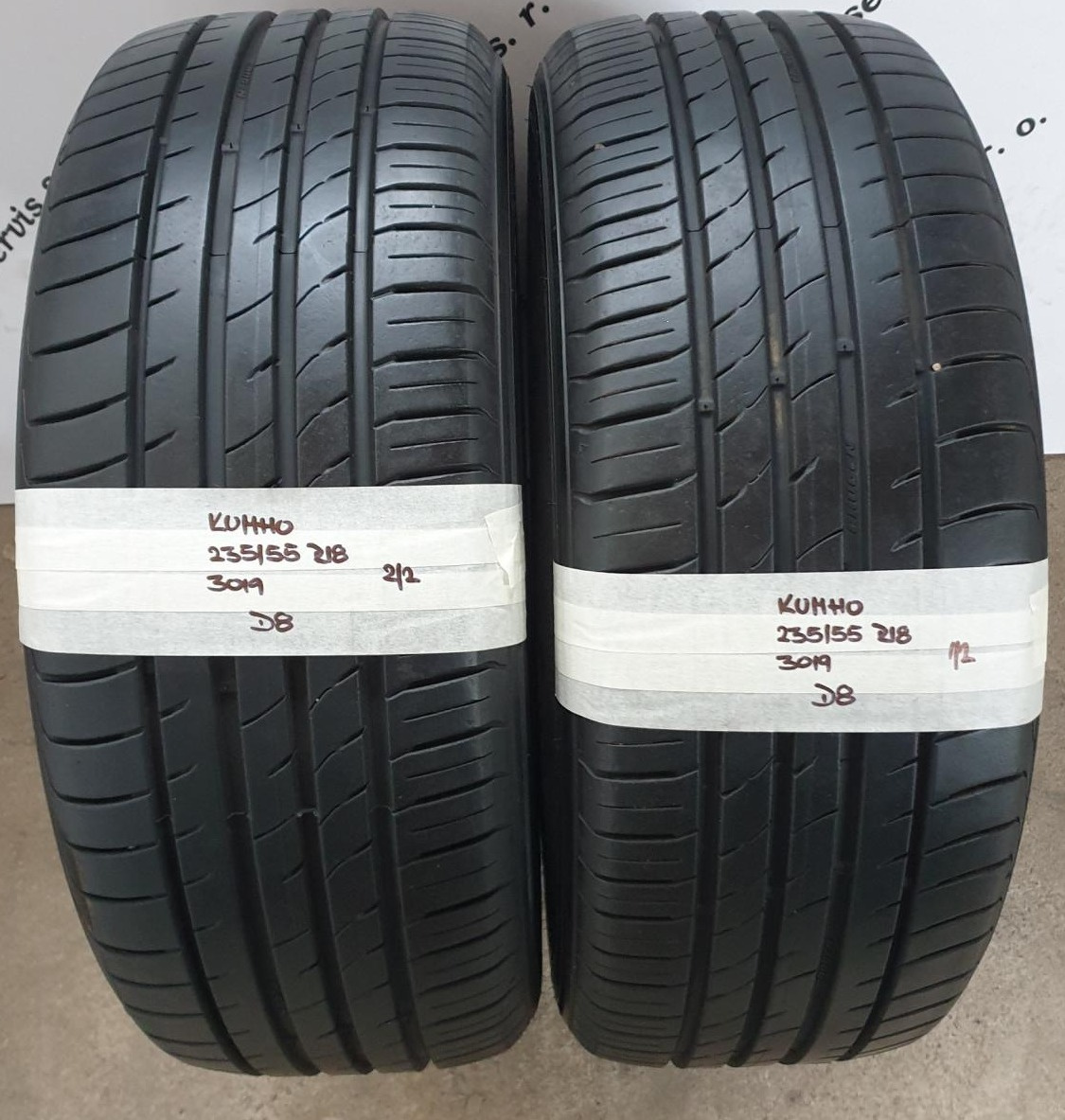 Letné pneumatiky 235/55 R18 KUMHO DOT3019