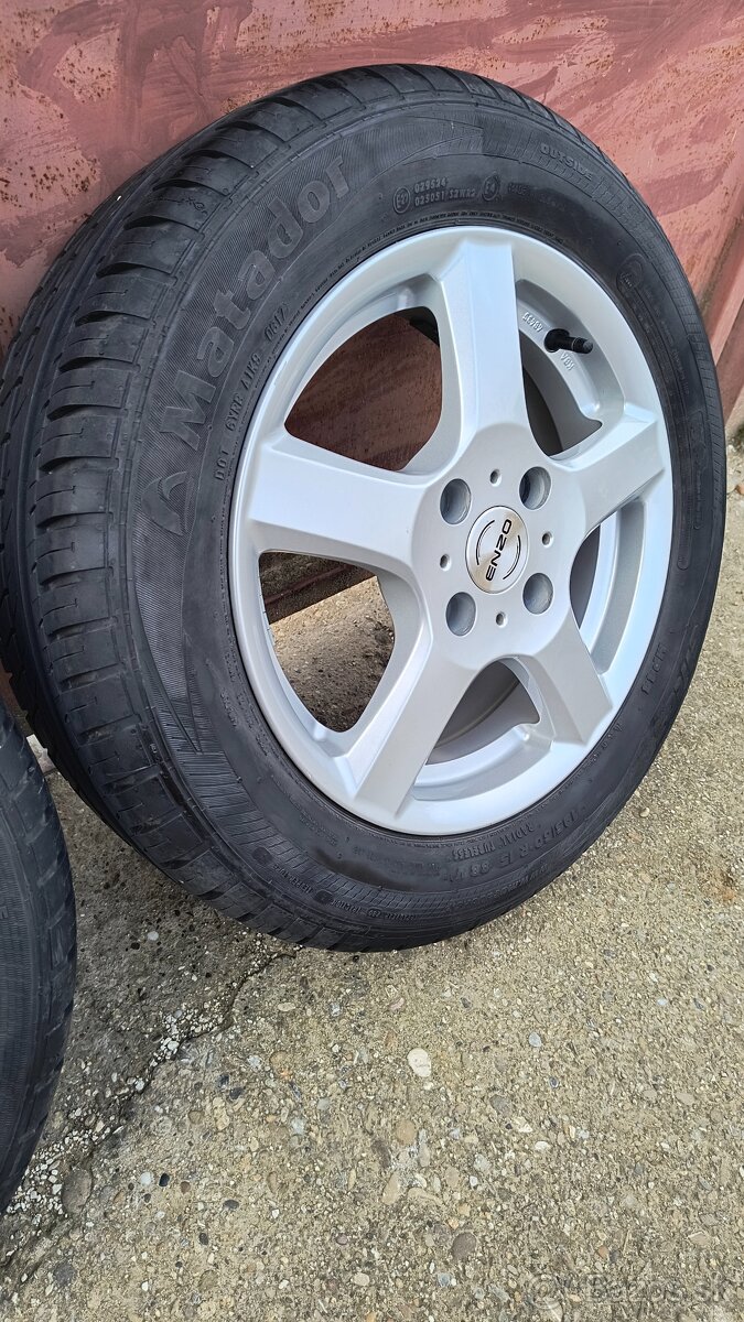 Disky Enzo 4x108 R15 + letné pneumatiky 195/60R15