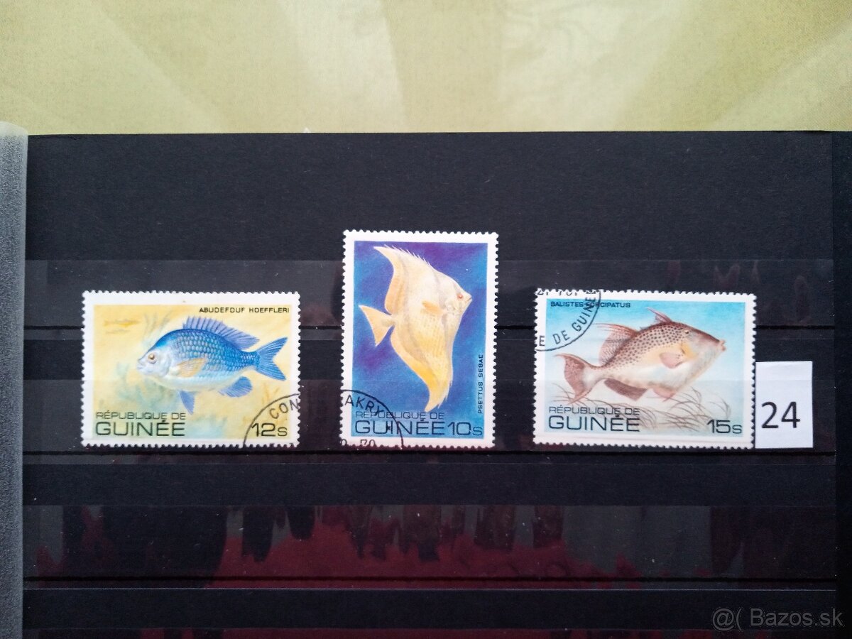 Poštové známky č.425 - FAUNA SVETA II. - 20 ks sérií