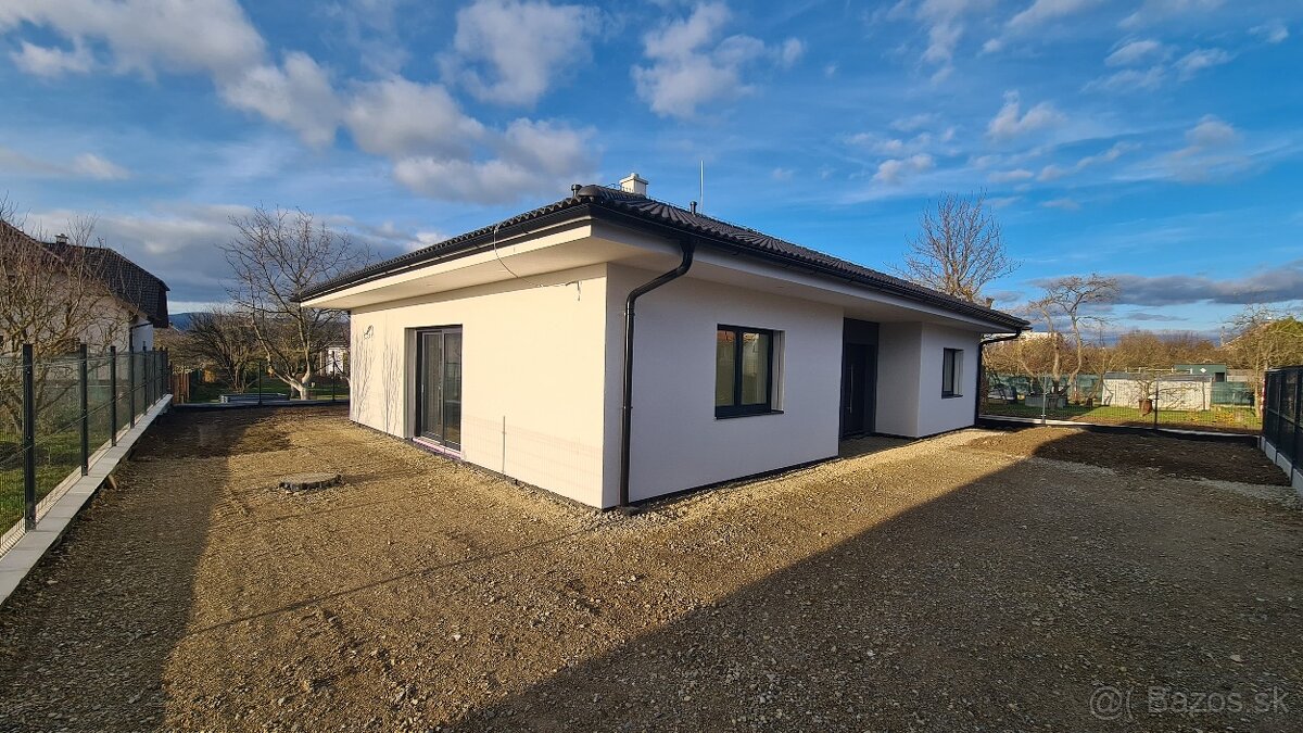 Na predaj novostavba 4 izbového rodinného domu / bungalov