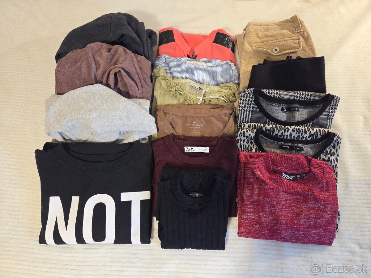 Balík dámskeho jesenného/zimného oblečenia M