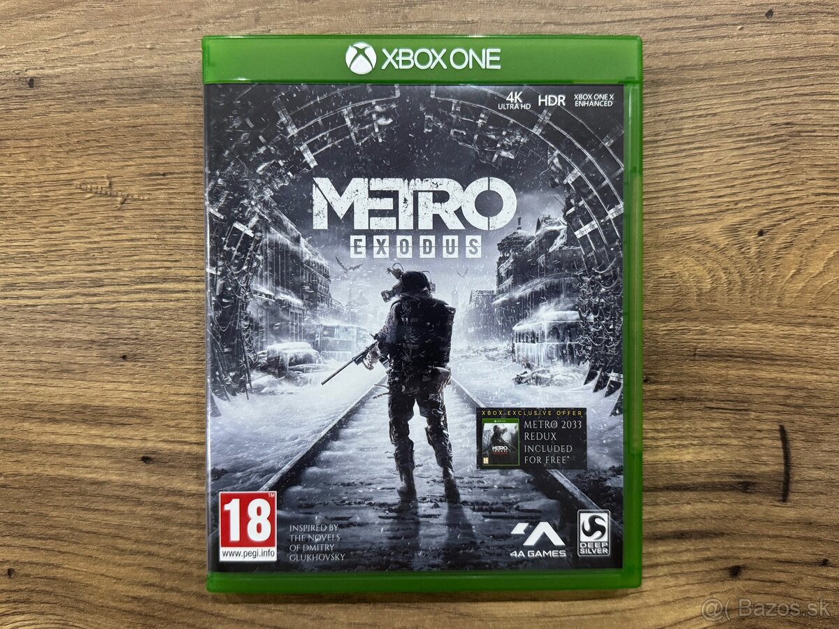 Hra Xbox One - Metro Exodus CZ