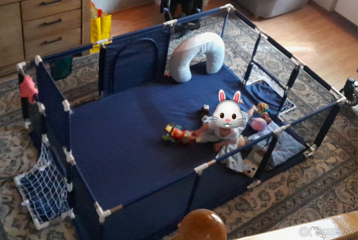 veľká detská ohrádka 188×124×66 cm