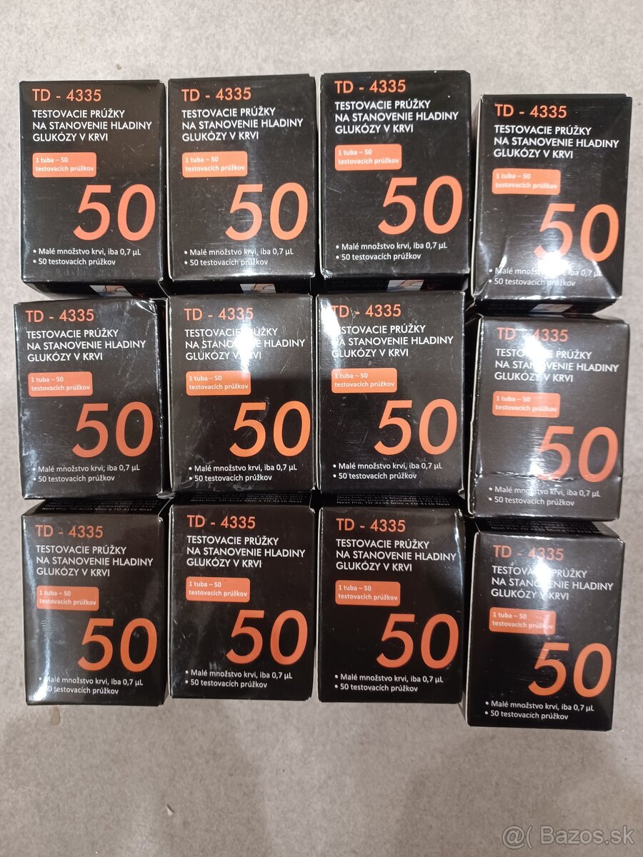 Prúžky do glukomera TD - 4335