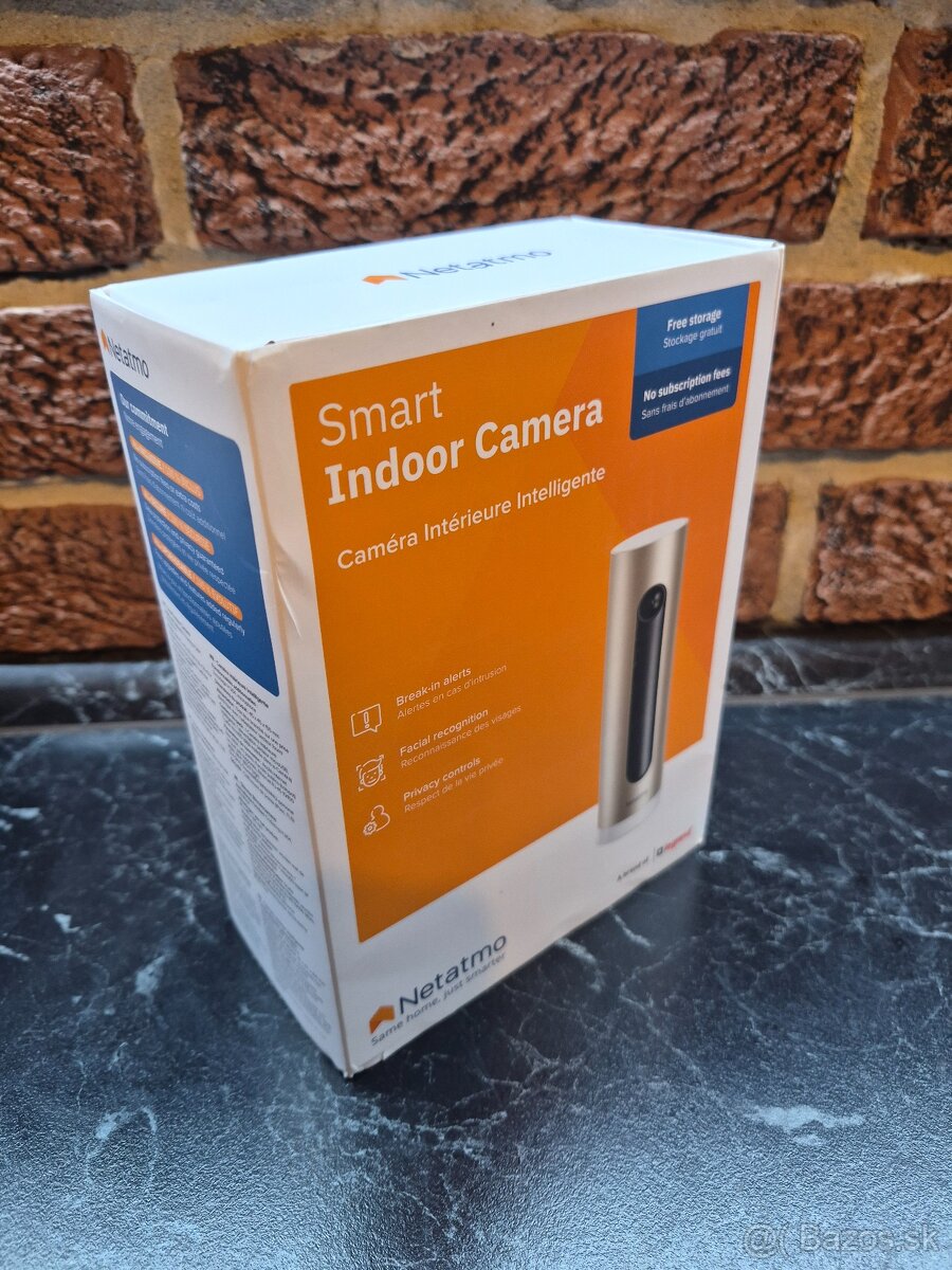 Netatmo smart indoor camera.