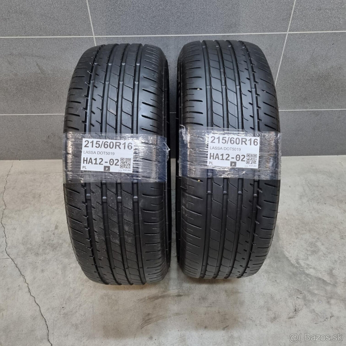 Letné pneumatiky 215/60 R16 LASSA