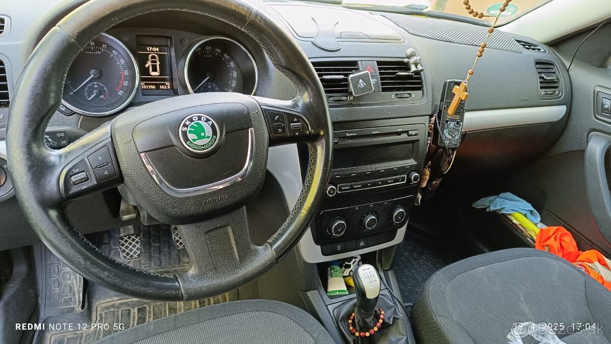 Škoda yeti Predám pojazna