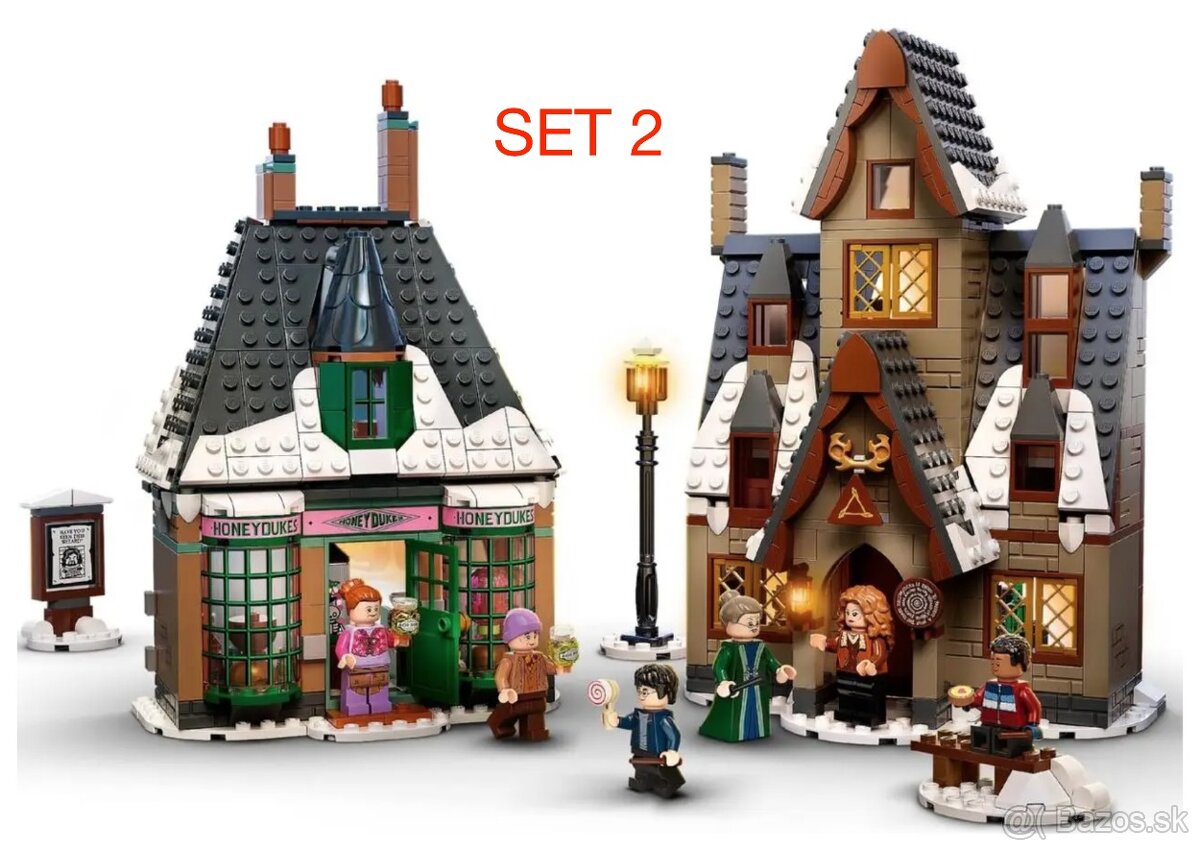 Harry Potter stavebnice 2 + figúrky - typ lego - nové
