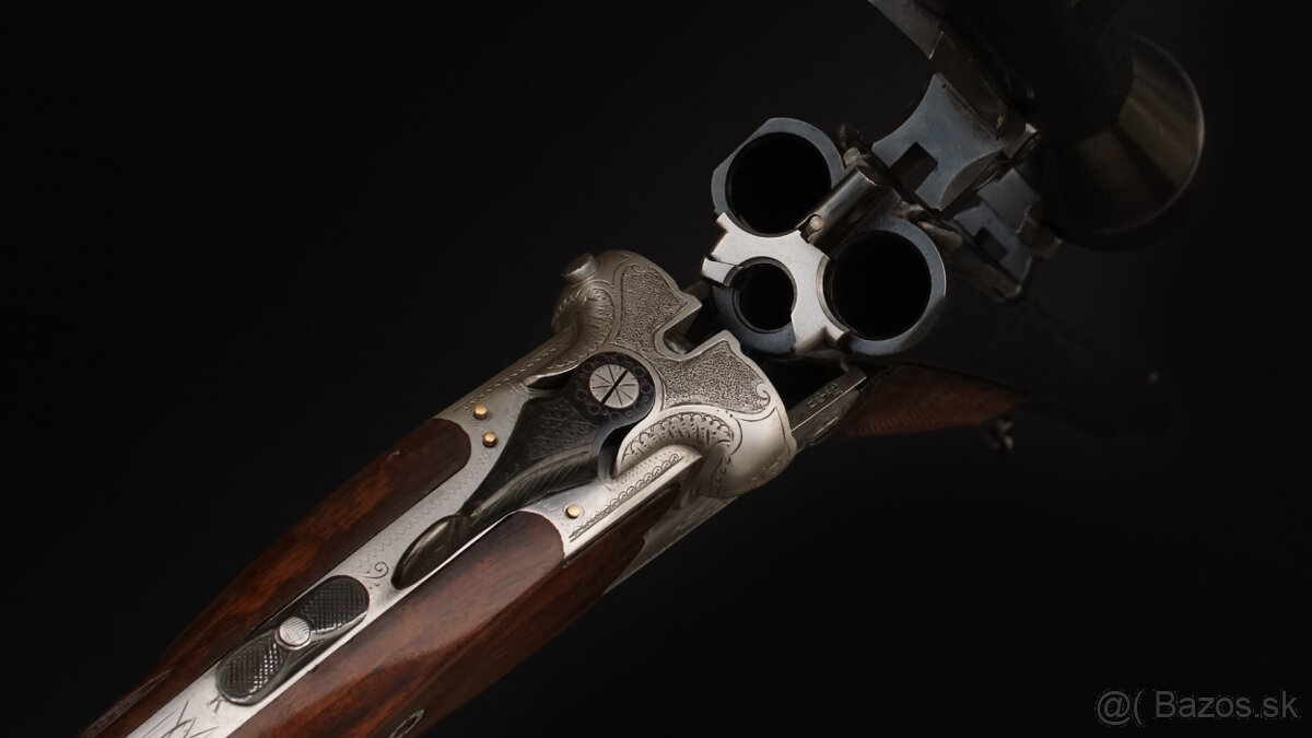 Krasny trojak A.W. WOLF Suhl 8x57JRS-16/70 s puskohladom