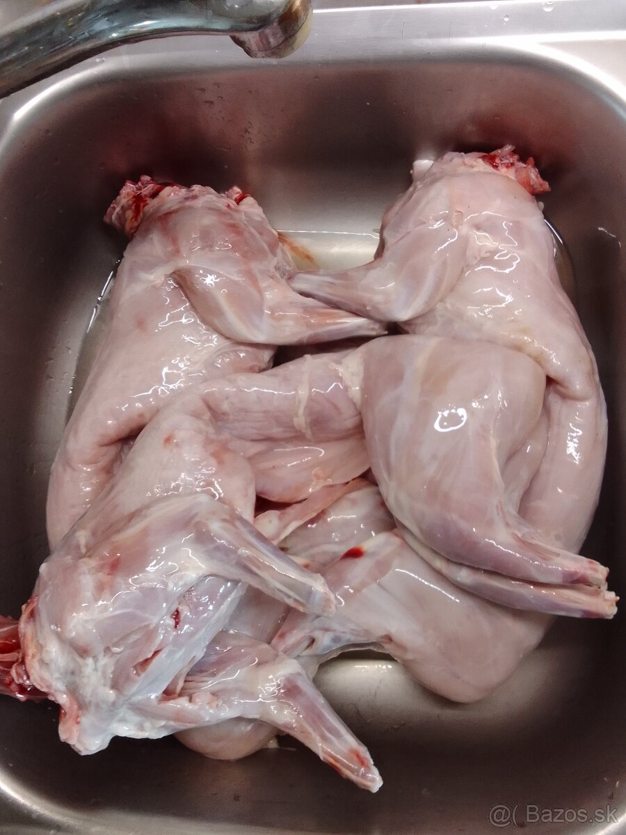 Kraličie mäso. Predam