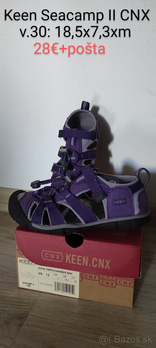 Sandálky KEEN CNX Seacamp II 30