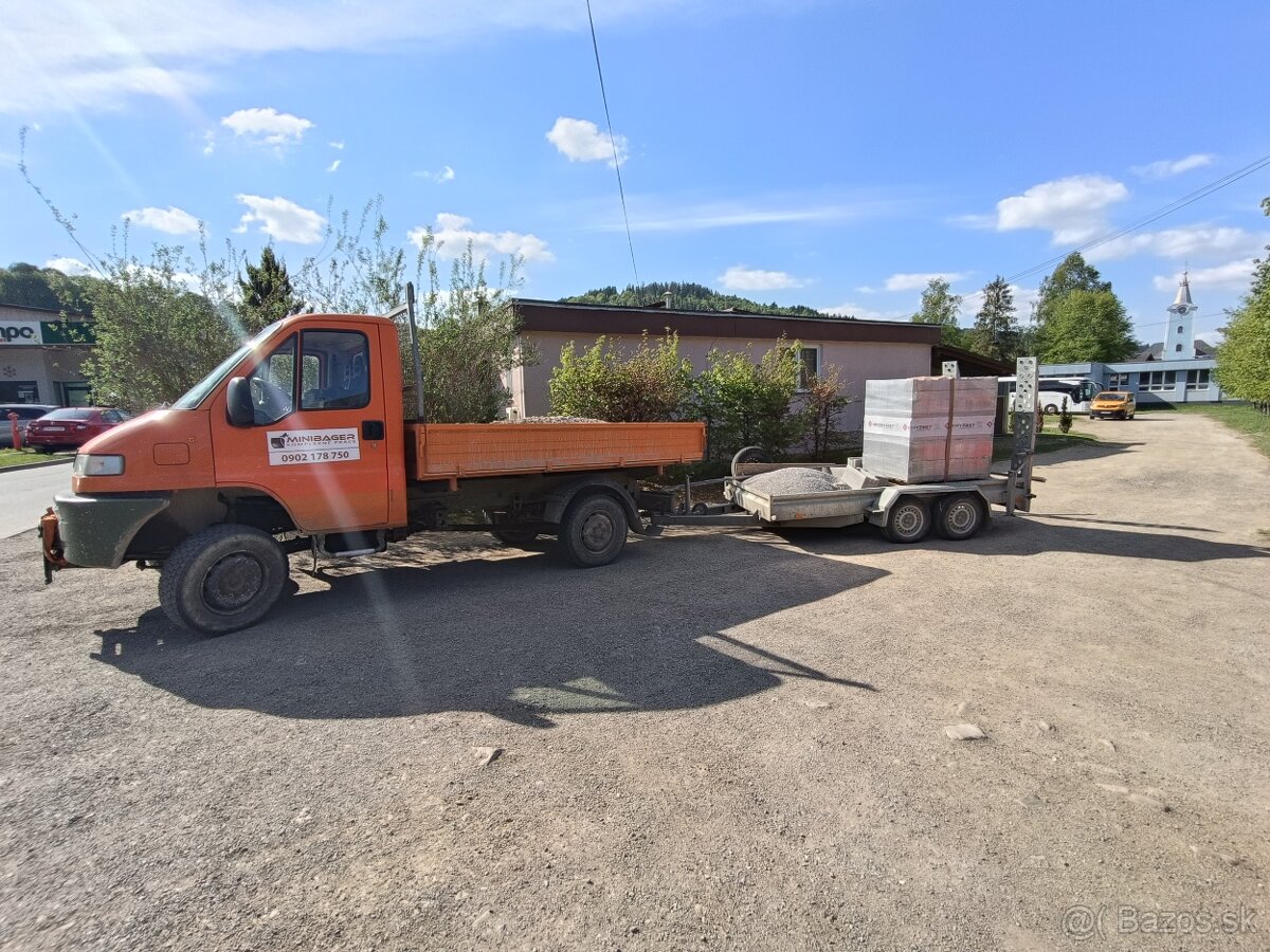 Stavebné a výkopové práce – Čadca a okolie
