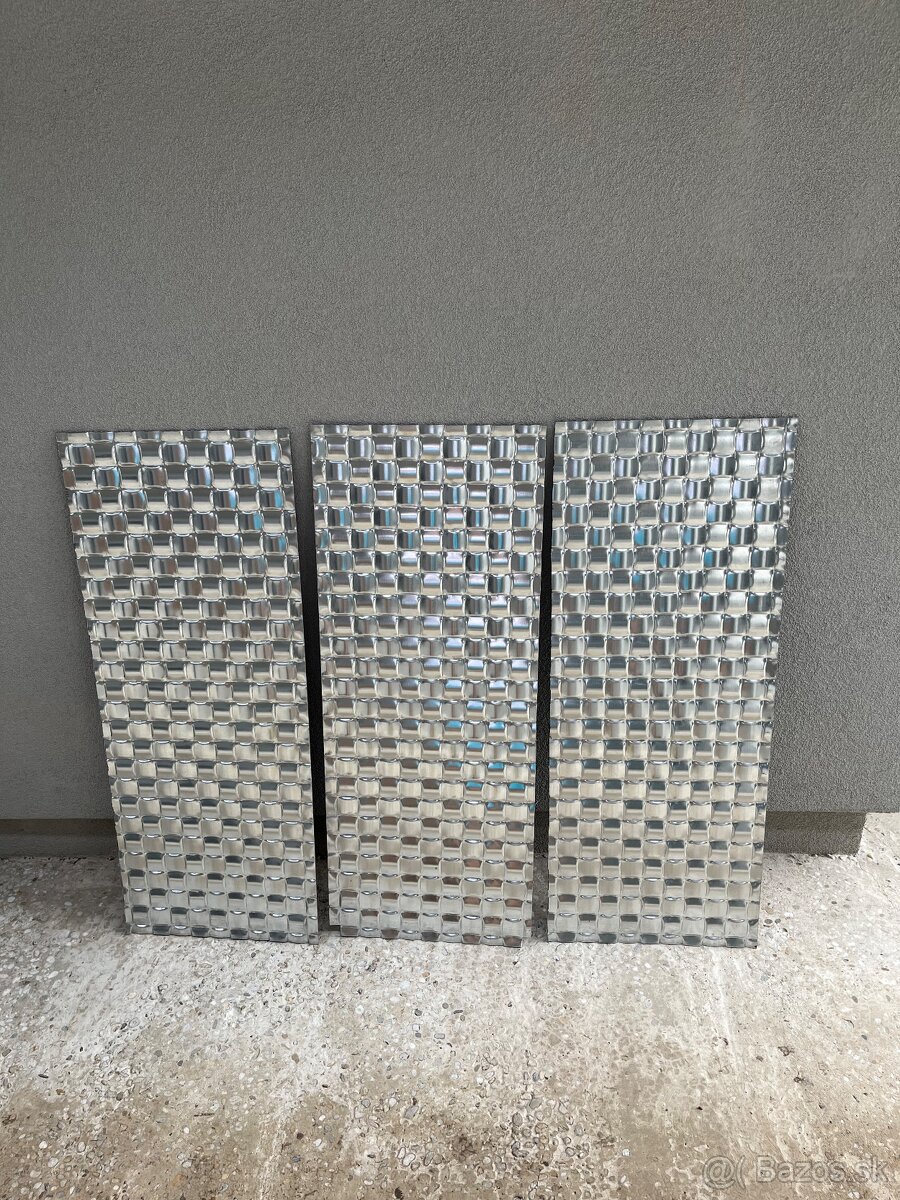 Plechy 3D oceľové pozinkované