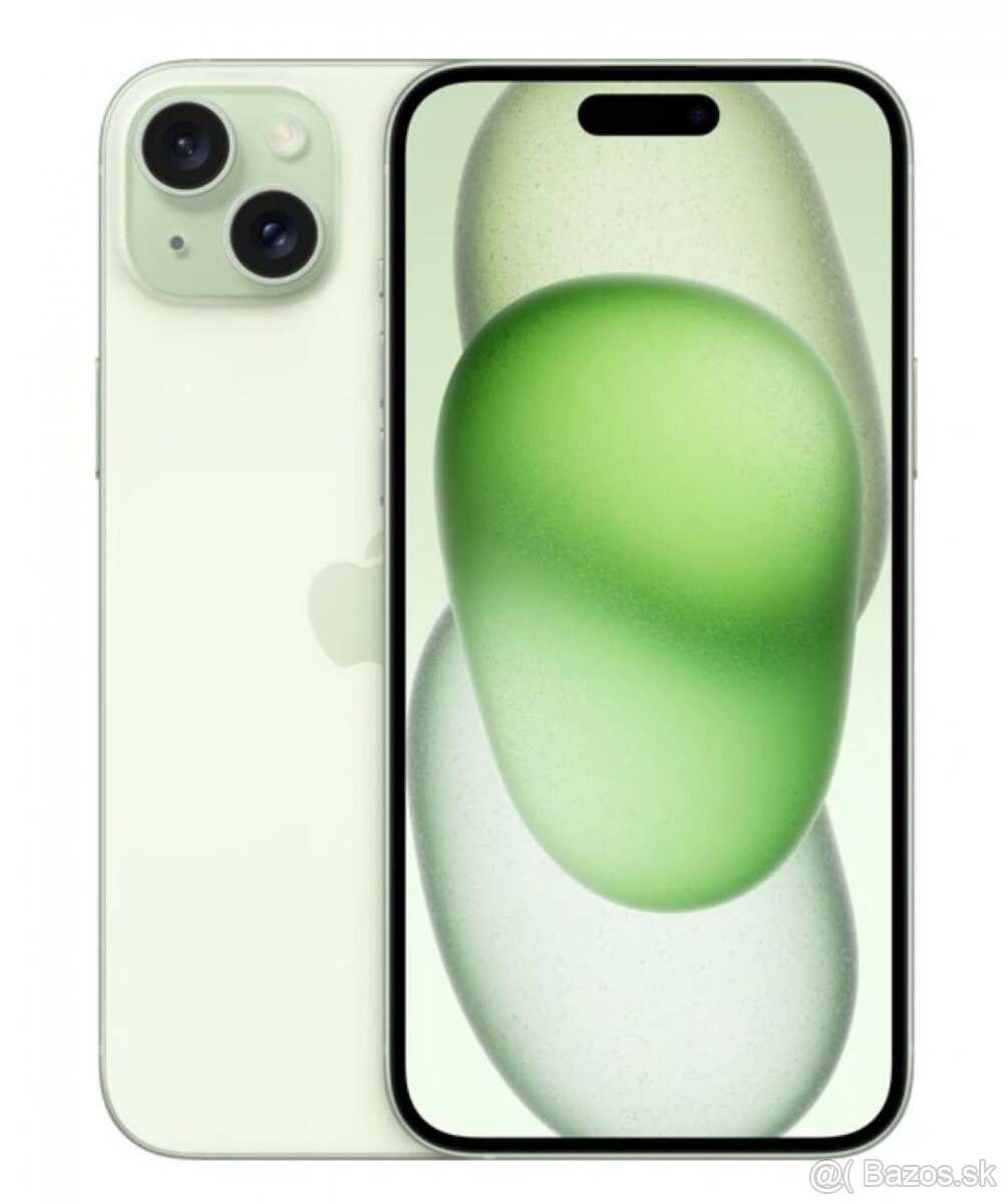 iPhone 15 512 GB – Green, výborný stav + záruka