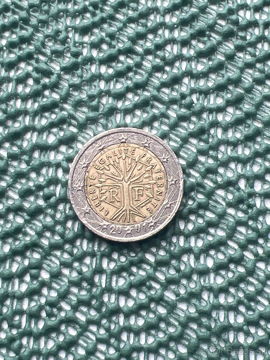 2 euro 2001 rok