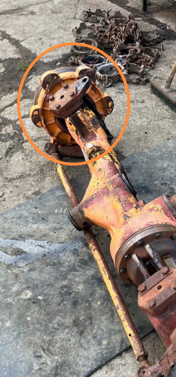 Zetor 12145 reduktor prednej nápravy