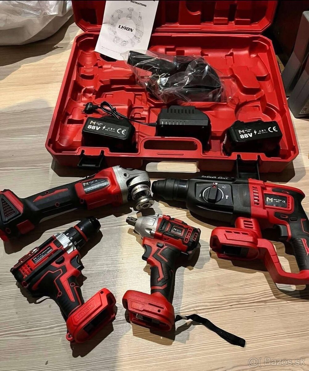Aku set naradie 4ks