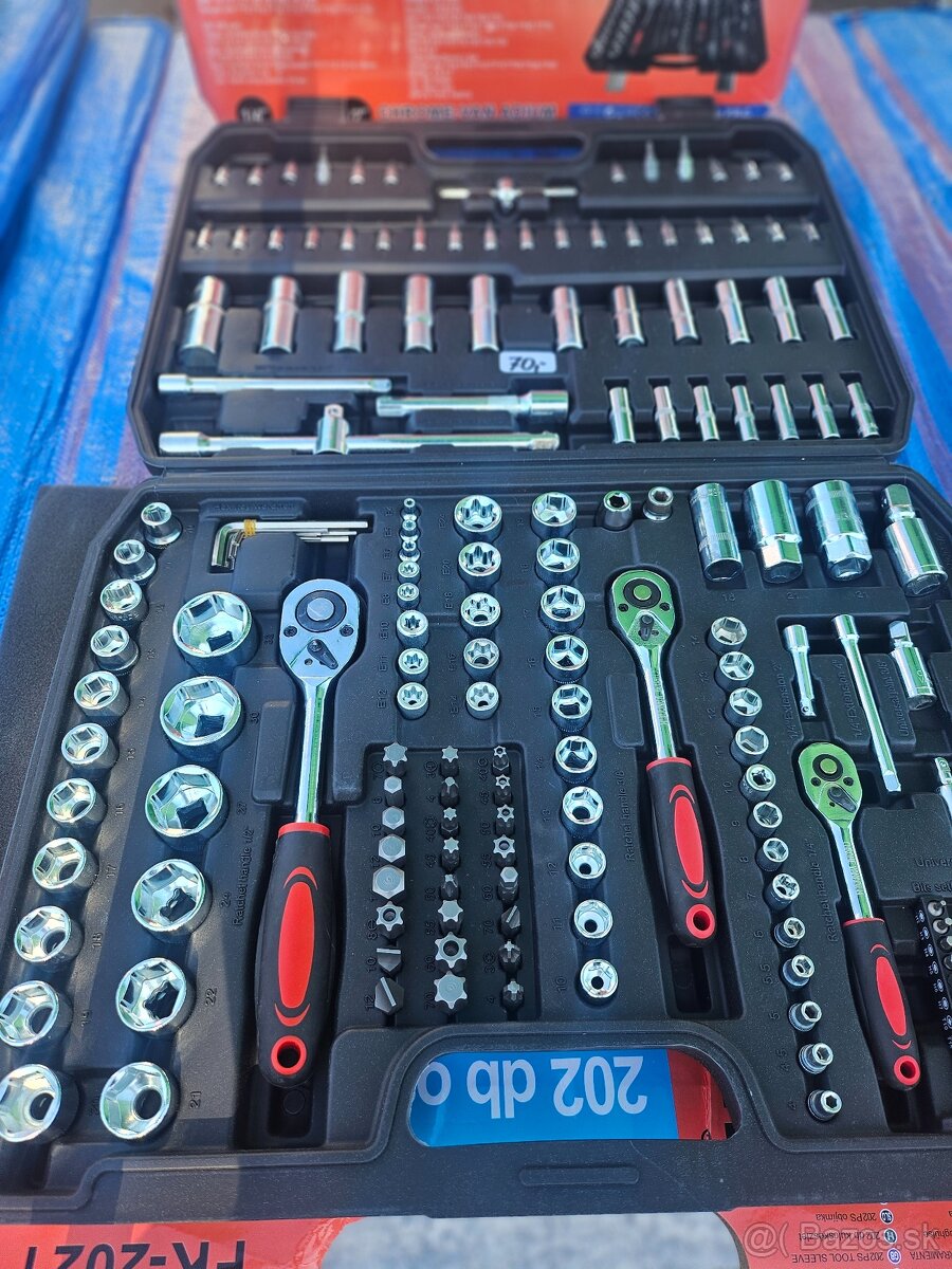 Predám gola sadu 202 kusov náradia kľúčov