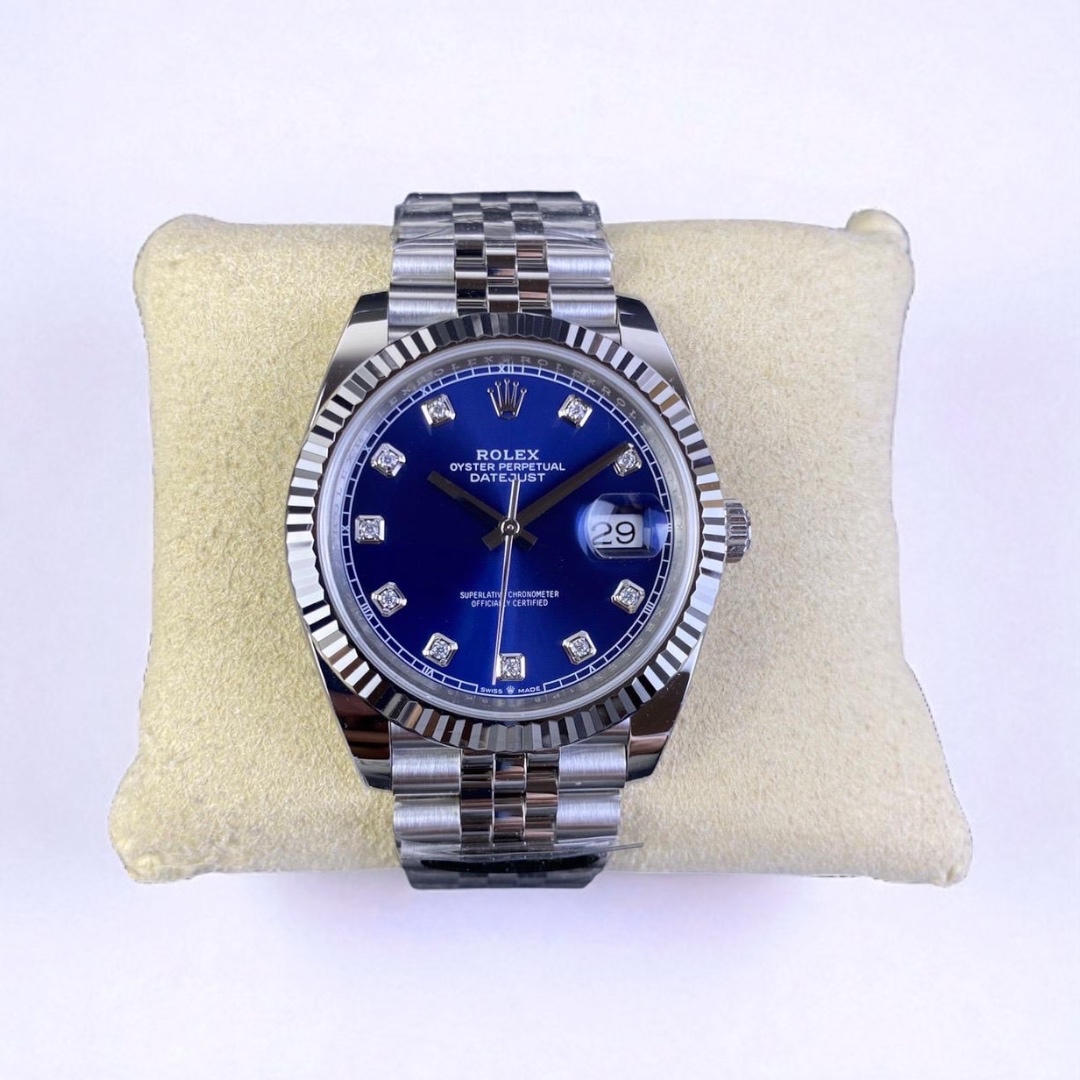 Rolex Datejust Blue Diamond Dial