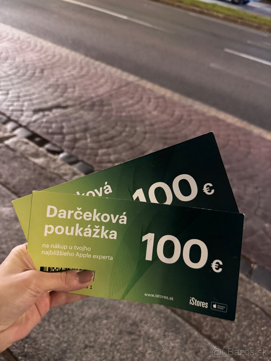 Poukážky iStores