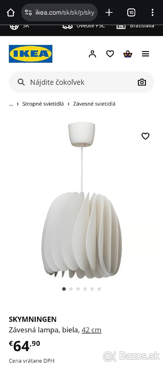 Luster IKEA