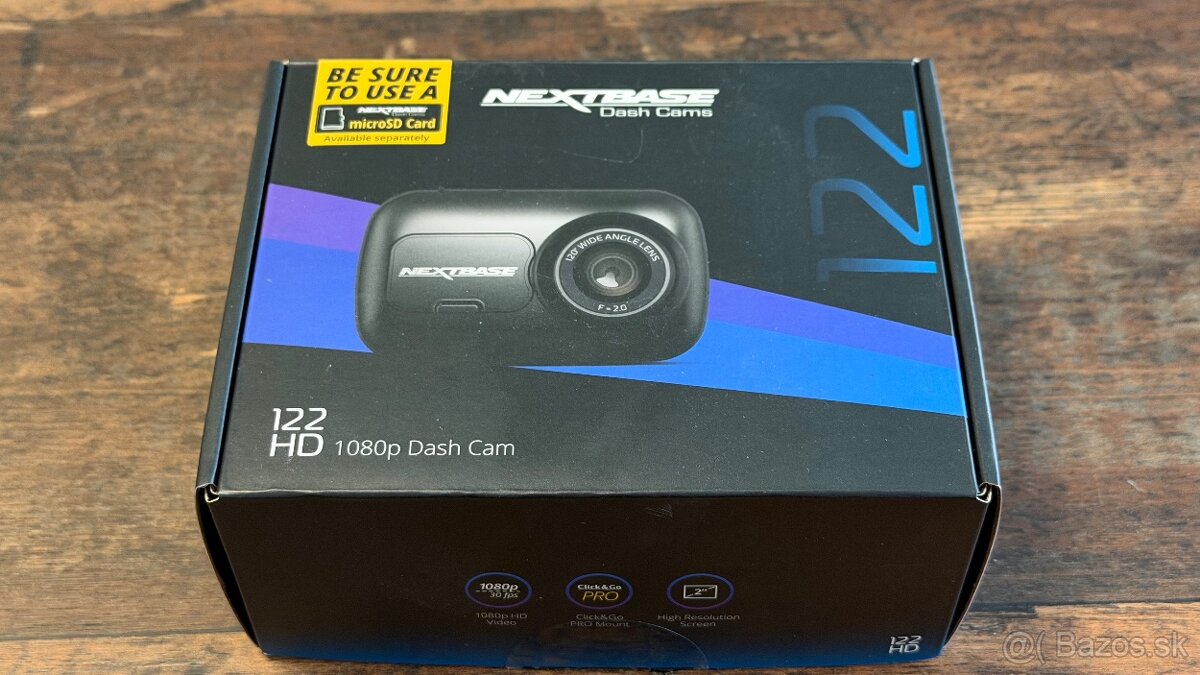 Nextbase 122 HD – nová kamera do auta