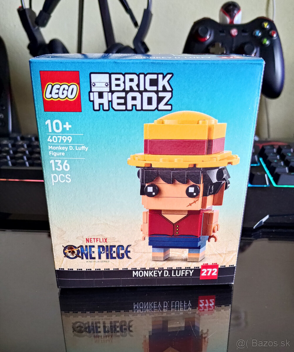 LEGO BrickHeadz Monkey D. Luffy 40799 ONE PIECE Netflix