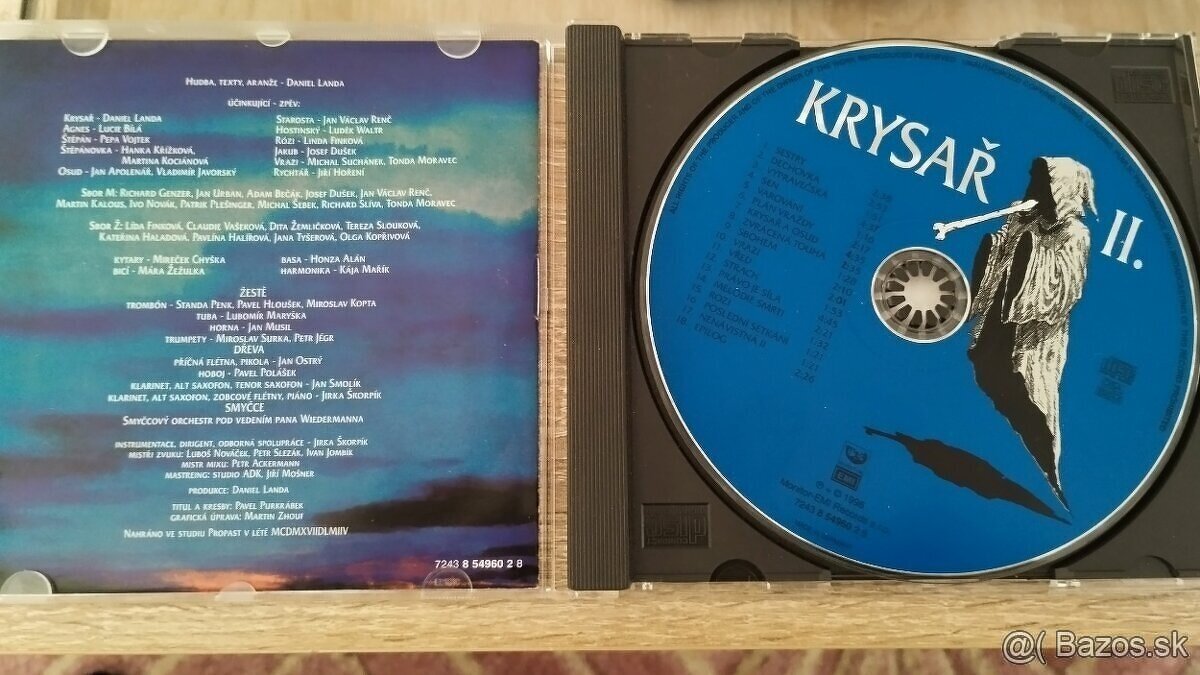 Cd Krysař -Landa Cd Kelly family -