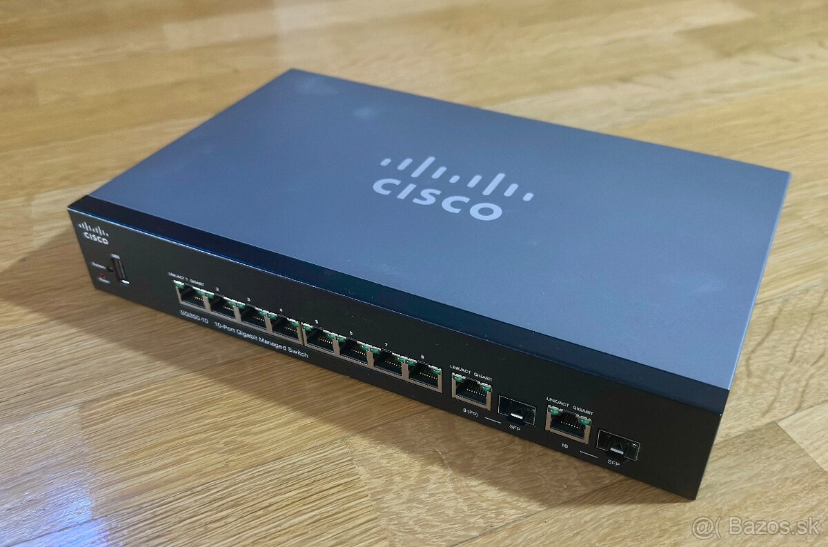 Switch Cisco SG350-10 – 10-Port