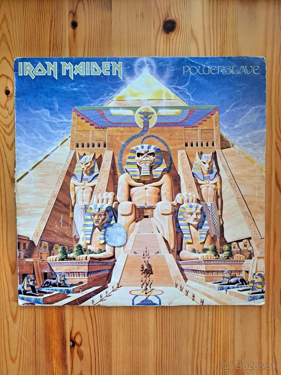 lp IRON MAIDEN- POWERSLAVE