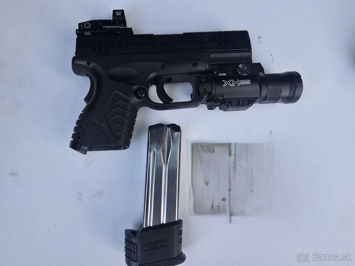 Predám HS Produkt XDM-9 Compact 3,8, 9 mm Luger
