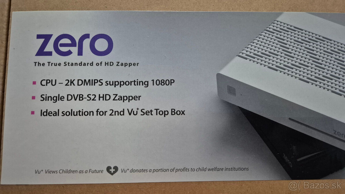 VU+ Zero satelitny prijimac s DVB-T