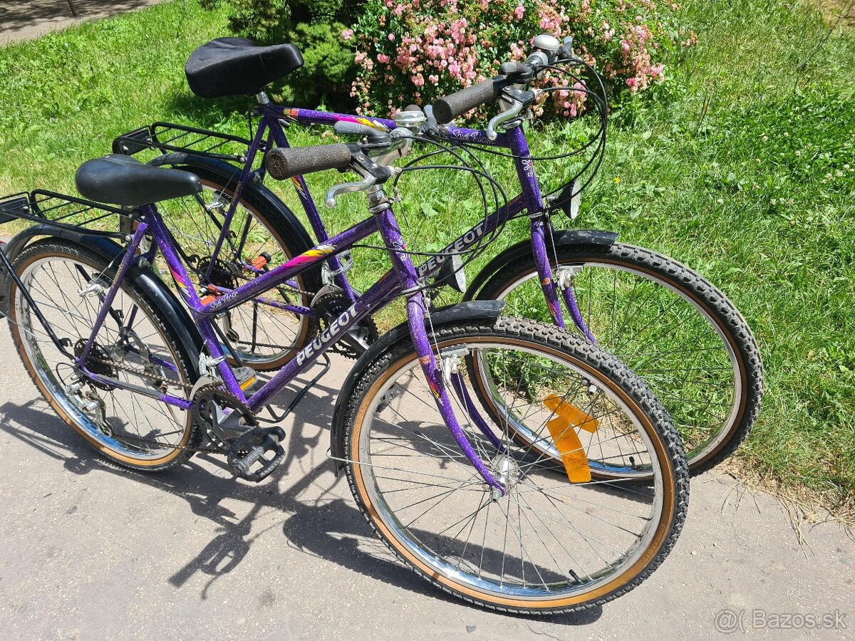 Dámsky + pánsky Retro bike Peugeot