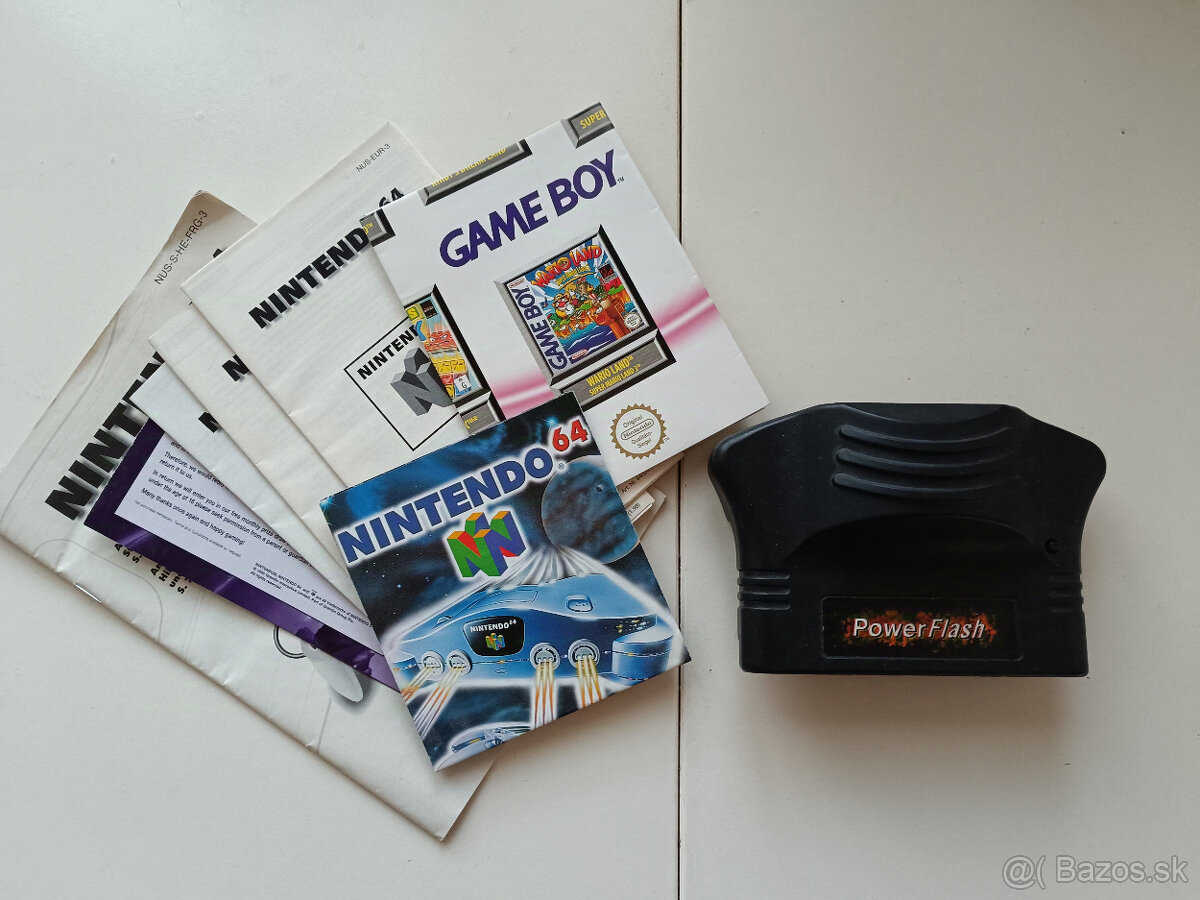 Predám Power Flash adaptér pre Nintendo 64