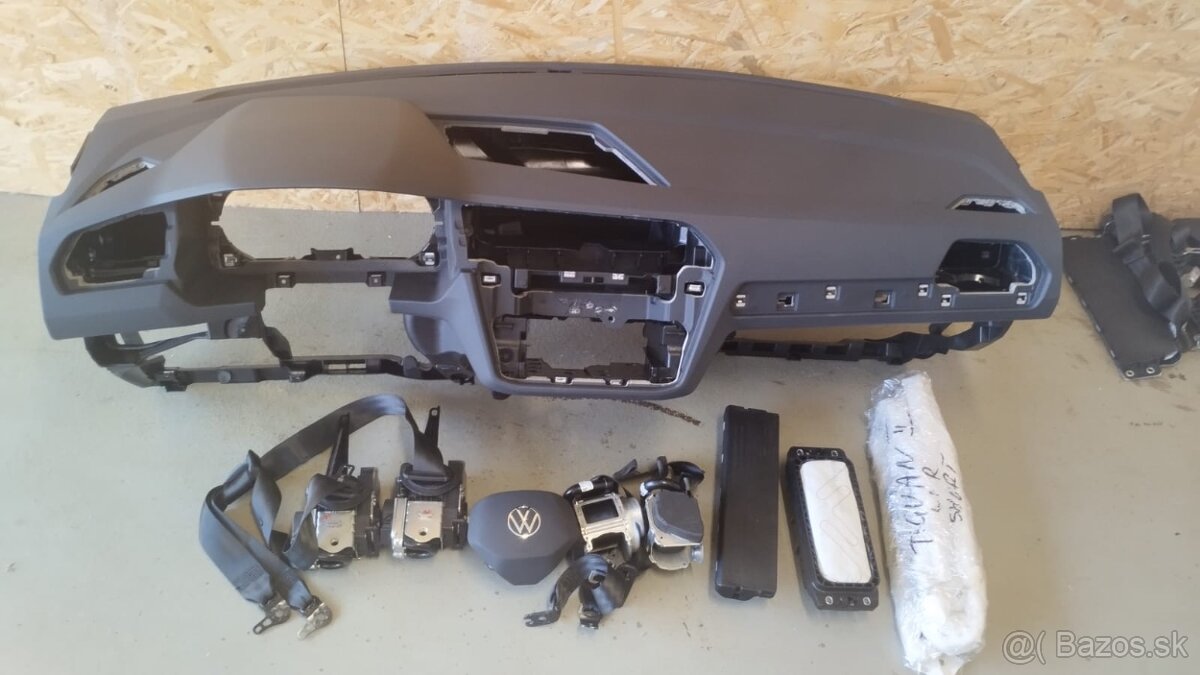 Airbagová sada Volkswagen Tiguan s originální deskou