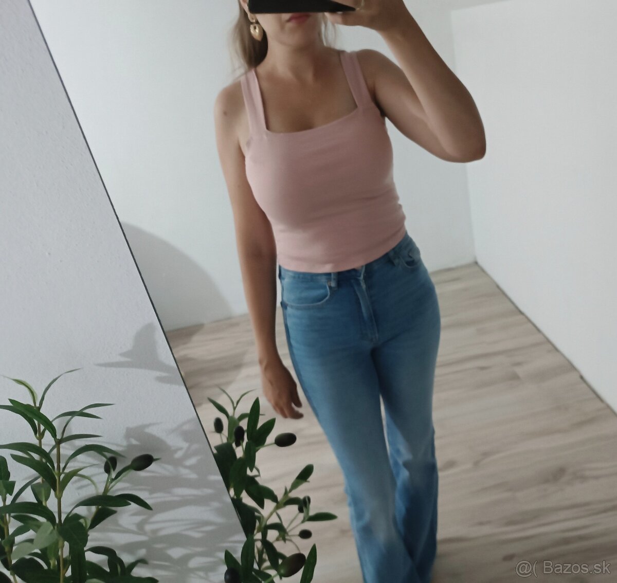 Pastelovo ružový top 💕
