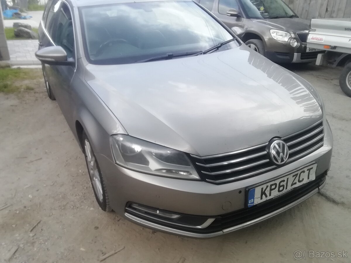 Rozpredám volkswagen passat b7 combi 2,0 tdi 103 kW