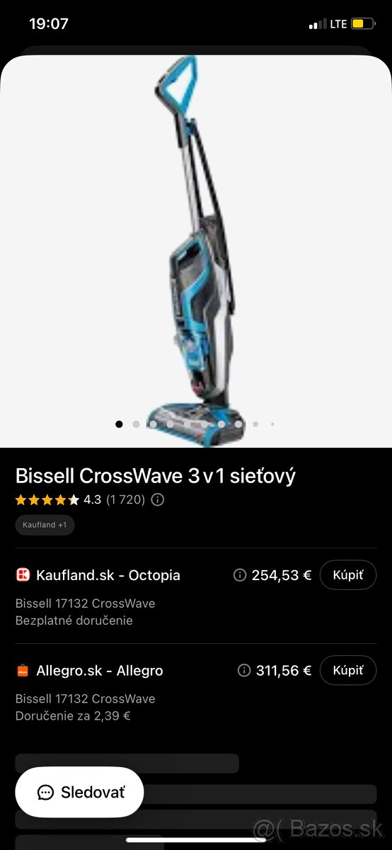 Čistič podlah 3v1