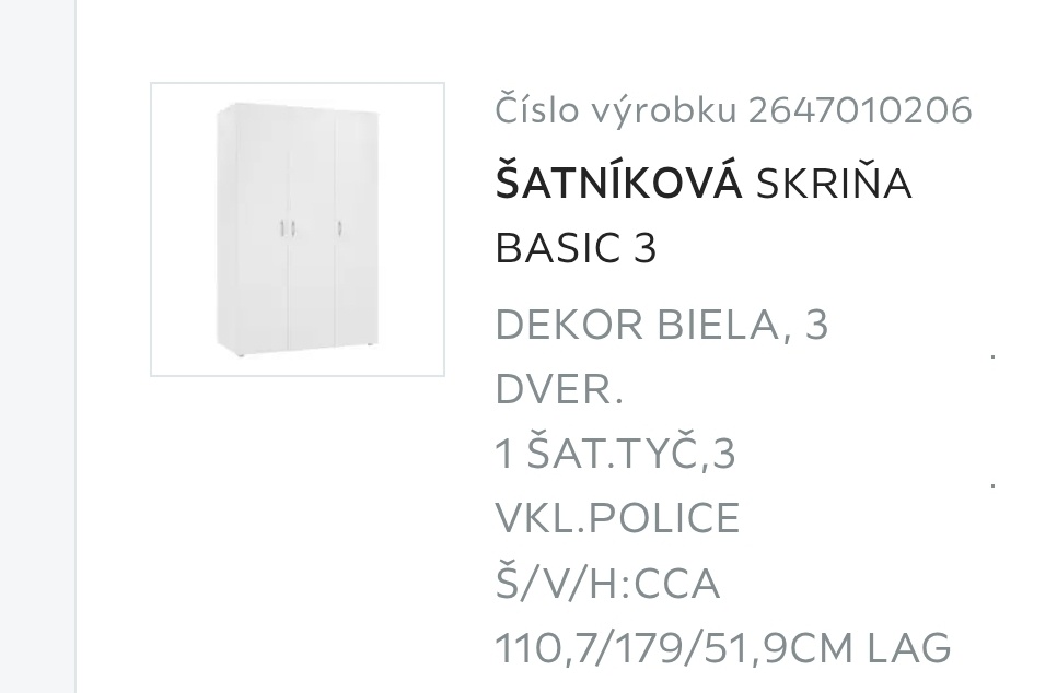 NOVA BIELA SKRIŇA
