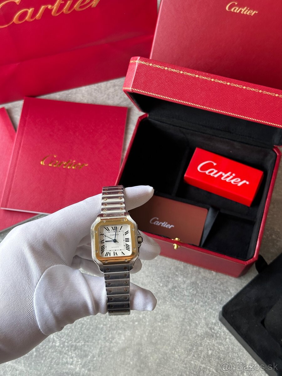 Hodinky Cartier Santos Two-tone
