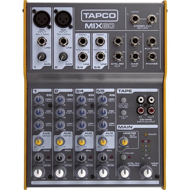MIX Mixpult TAPCO MIX 60