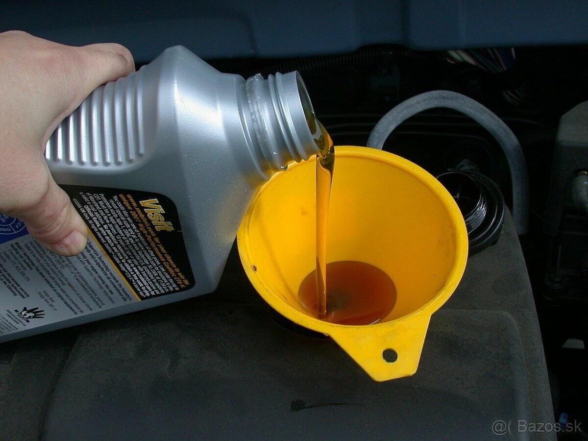 Darujem použitý motorový olej na kúrenie