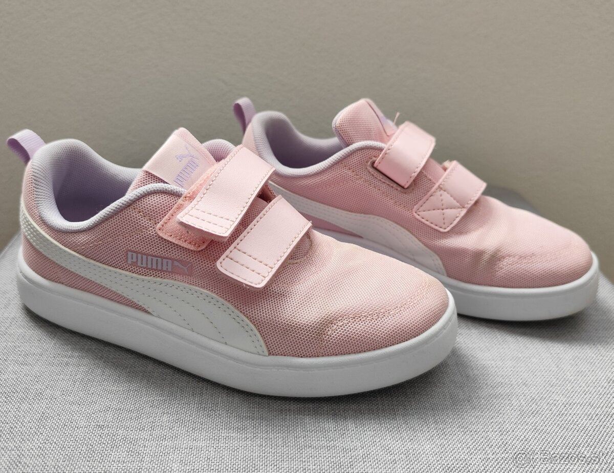 Dievčenské botasky Puma č.34