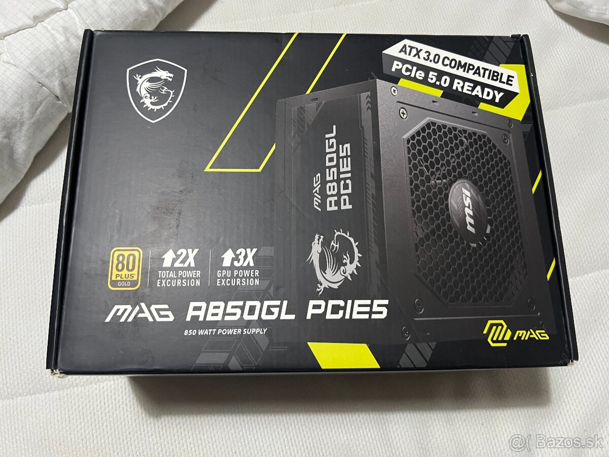 MSI MAG A850GL PCIE5 II 850w
