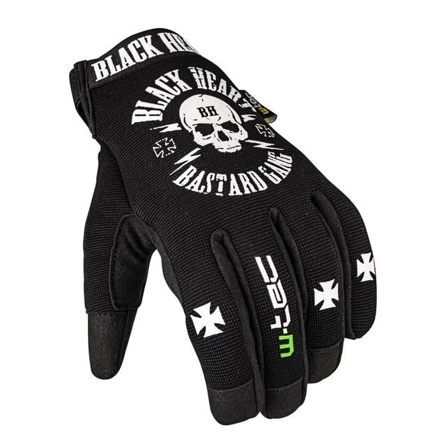Moto rukavice W-TEC Black Heart Radegester – čierna, veľkosť